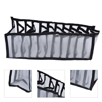 Mesh Bras Storage Box Multi Purpose Foldable Drawer Divider for Underwear Panties Socks11 Cells V1294-YM0523-3117210201712