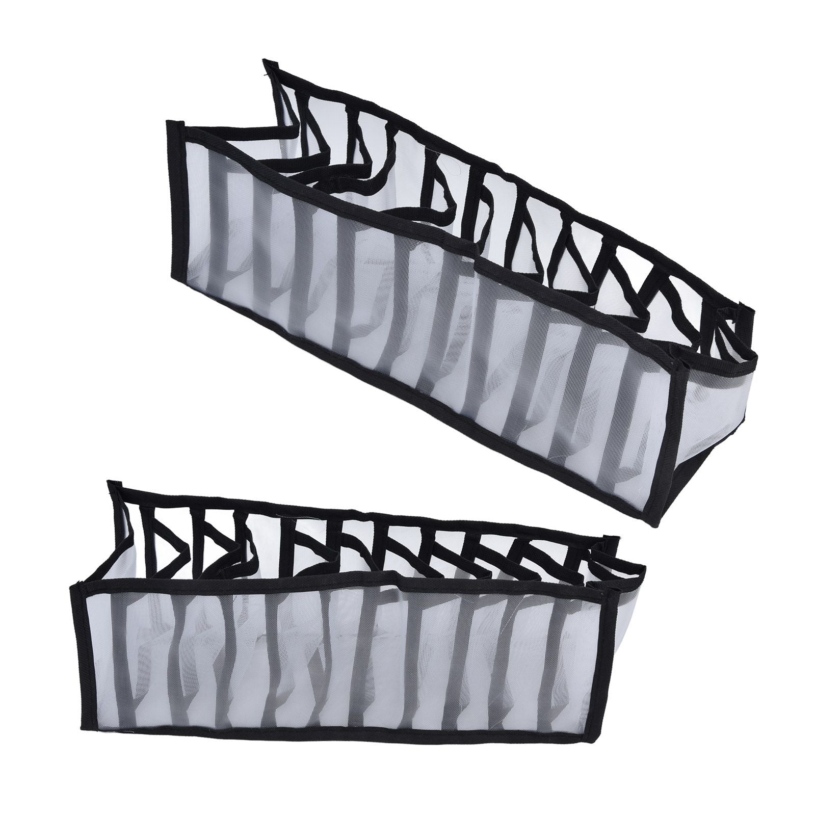 Mesh Bras Storage Box Multi Purpose Foldable Drawer Divider for Underwear Panties Socks11 Cells V1294-YM0523-3117210201712