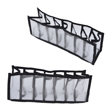 Mesh Bras Storage Box Multi Purpose Foldable Drawer Divider for Underwear Panties Socks7 Cells V1294-YM0523-3117210201713