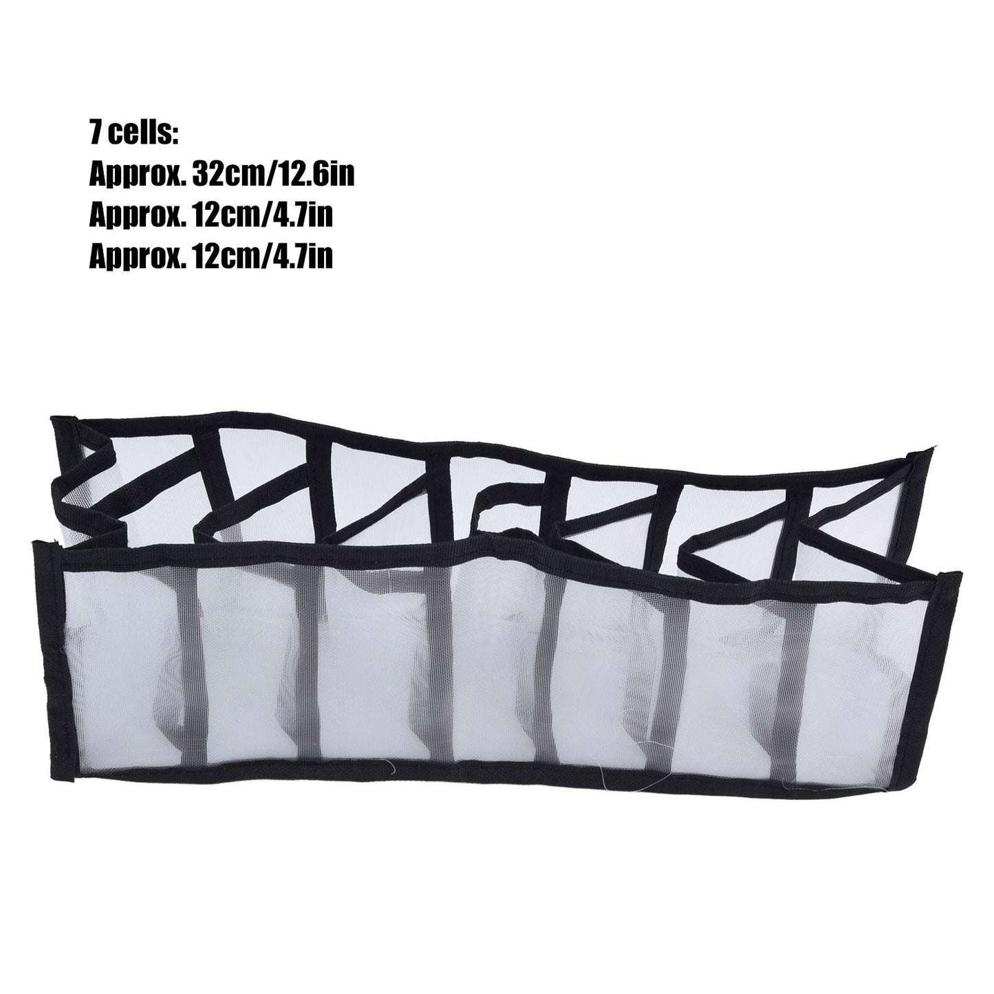 Mesh Bras Storage Box Multi Purpose Foldable Drawer Divider for Underwear Panties Socks7 Cells V1294-YM0523-3117210201713