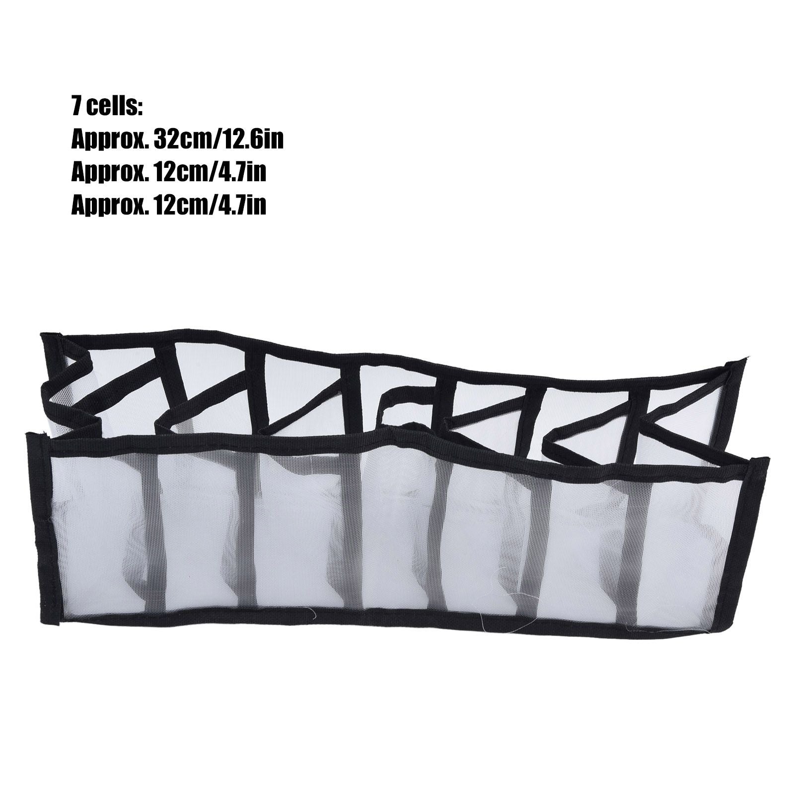 Mesh Bras Storage Box Multi Purpose Foldable Drawer Divider for Underwear Panties Socks7 Cells V1294-YM0523-3117210201713