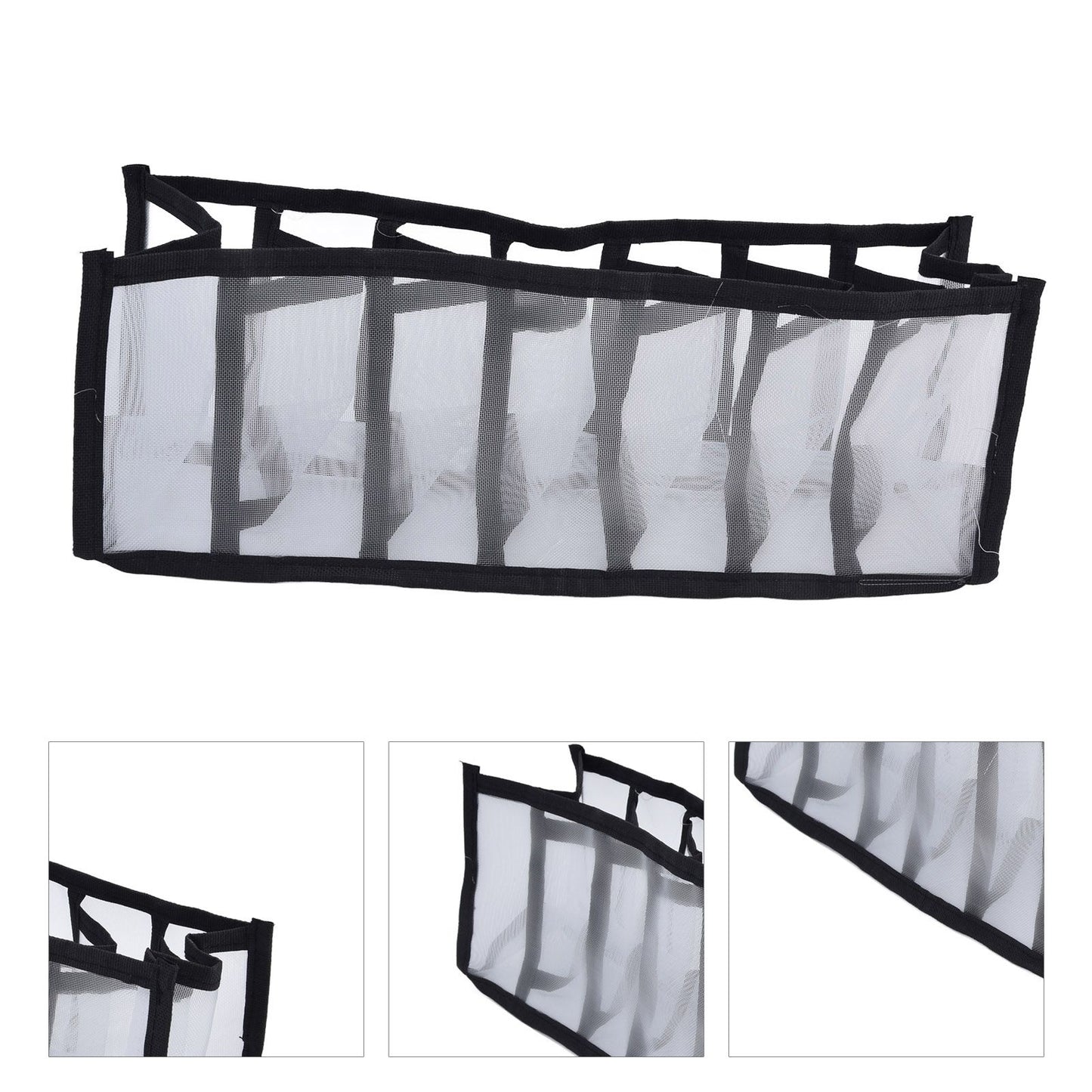 Mesh Bras Storage Box Multi Purpose Foldable Drawer Divider for Underwear Panties Socks7 Cells V1294-YM0523-3117210201713