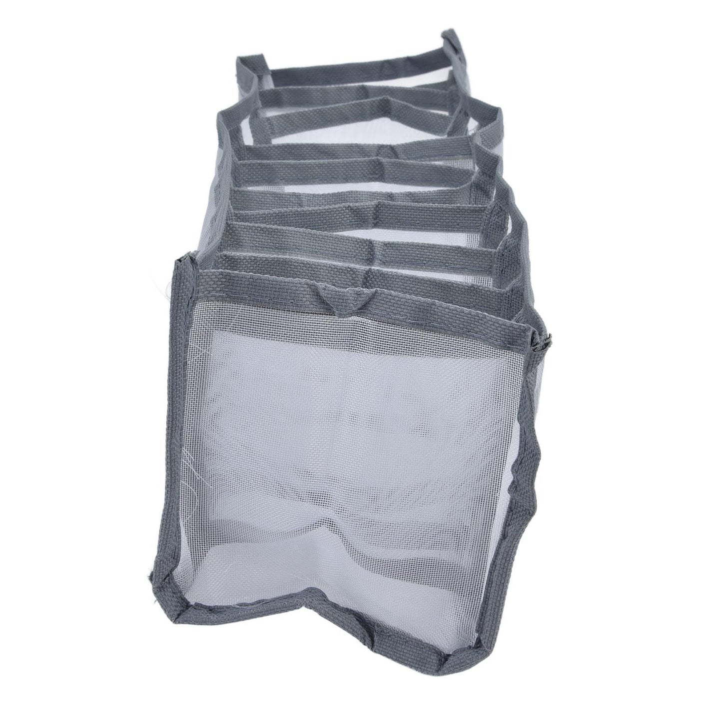 Underwear Organizer Mesh Foldable Breathable Multi Cells Socks Storage Box for Bras Panties11 Cells V1294-YM0523-3117210201812