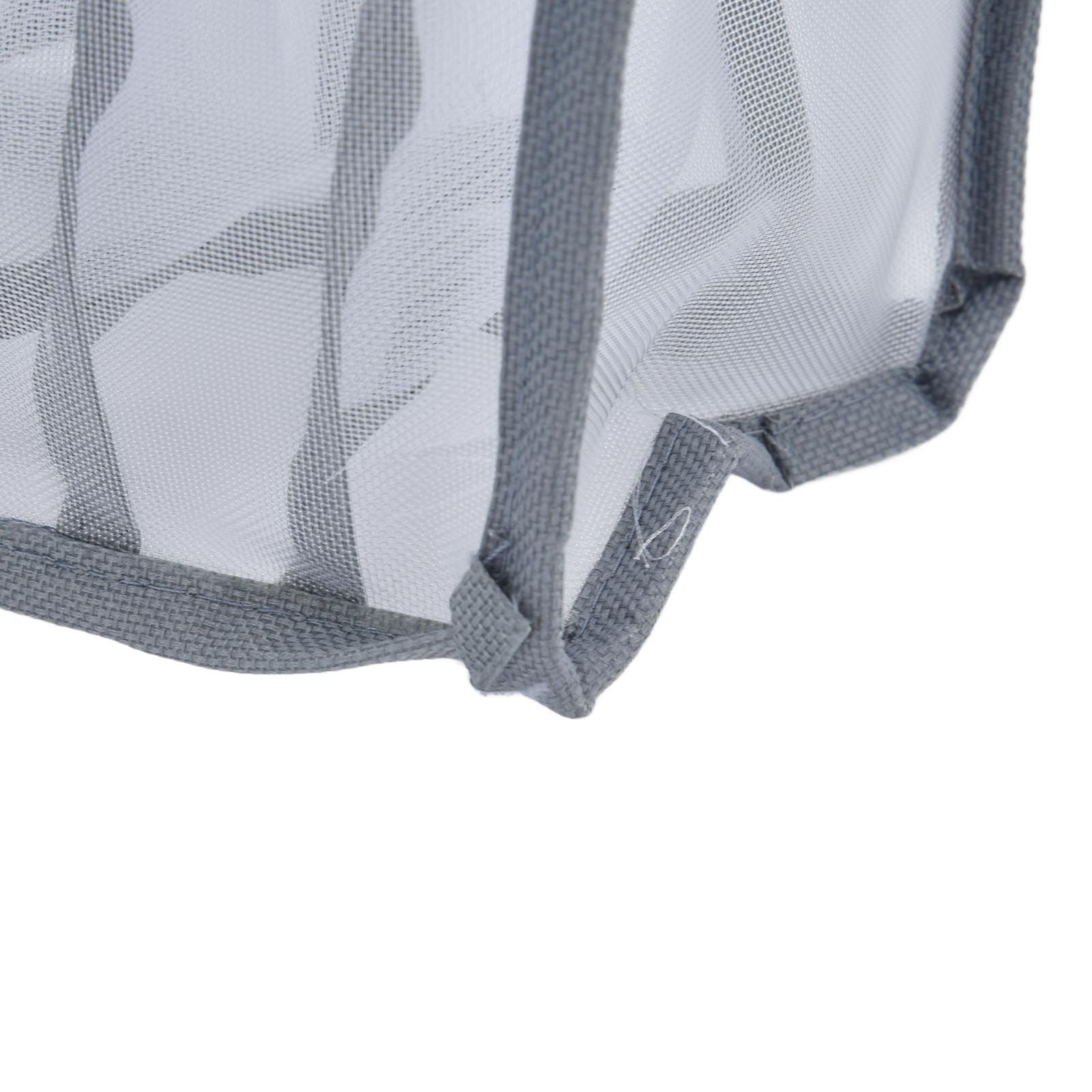 Underwear Organizer Mesh Foldable Breathable Multi Cells Socks Storage Box for Bras Panties11 Cells V1294-YM0523-3117210201812