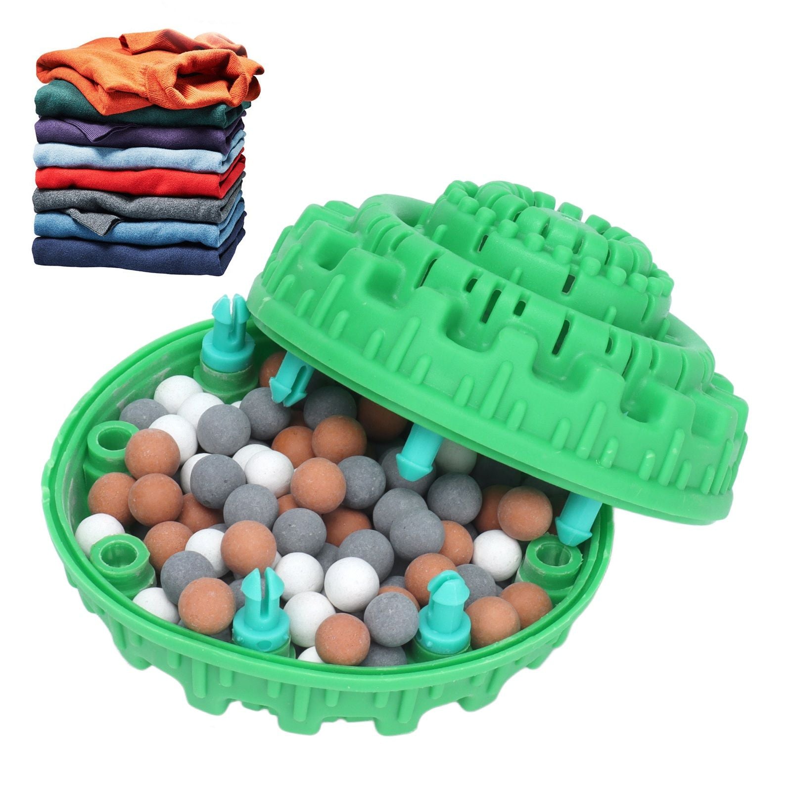 Laundry Ball Eco Friendly Practical Bamboo Charcoal Nano Laundry Ball Clothes Ball Machine Cleaning Tool V1294-YM0523-3117210202411