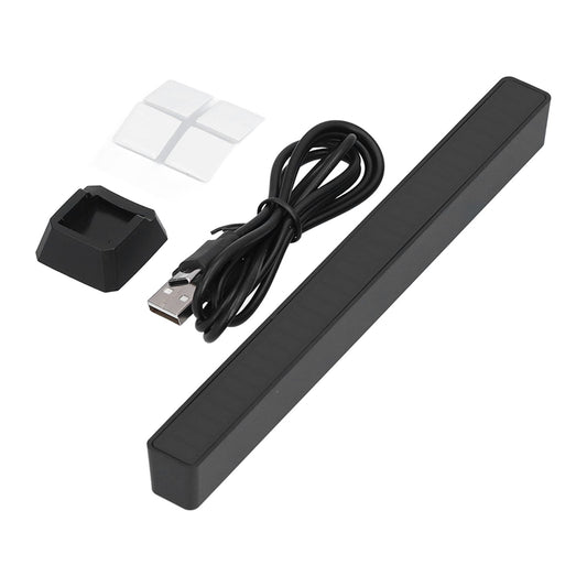RGB Light Bar Voice Control Ambient Light Music Atmosphere Lamp USB for Car Home StudioBlack V1294-YM0523-3117210202611
