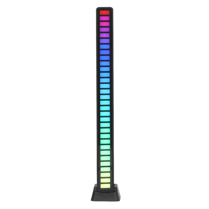 RGB Light Bar Voice Control Ambient Light Music Atmosphere Lamp USB for Car Home StudioBlack V1294-YM0523-3117210202611