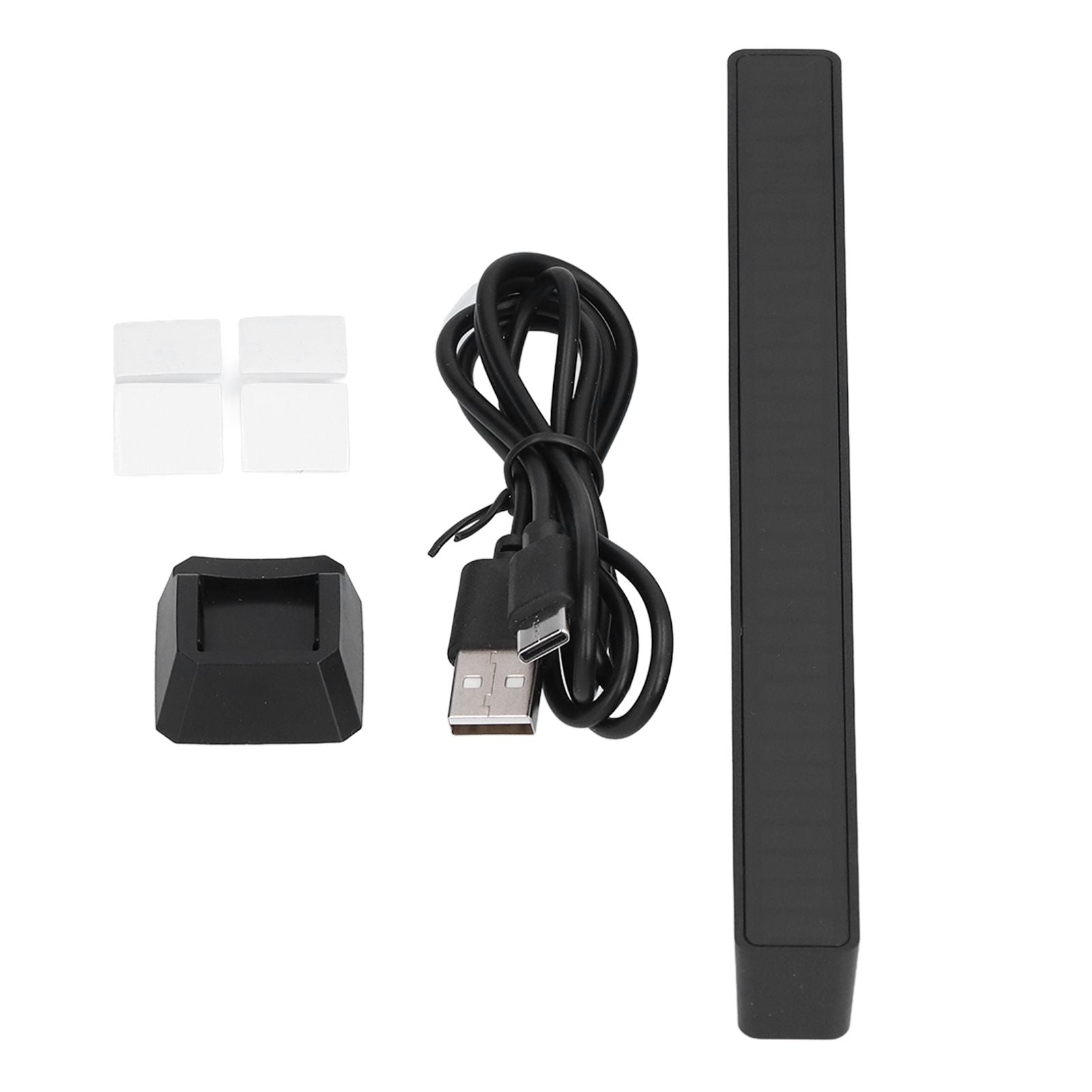 RGB Light Bar Voice Control Ambient Light Music Atmosphere Lamp USB for Car Home StudioBlack V1294-YM0523-3117210202611