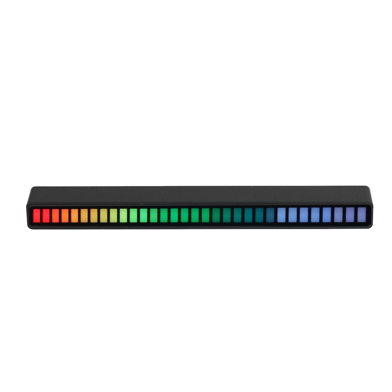 RGB Light Bar Voice Control Ambient Light Music Atmosphere Lamp USB for Car Home StudioBlack V1294-YM0523-3117210202611
