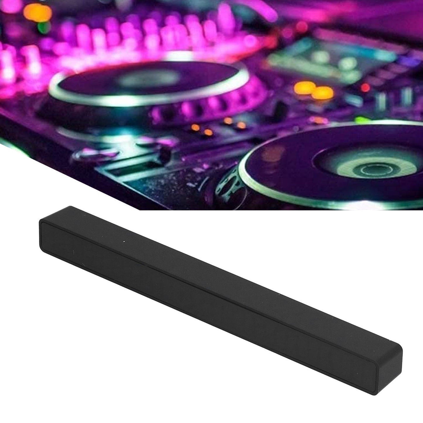 RGB Light Bar Voice Control Ambient Light Music Atmosphere Lamp USB for Car Home StudioBlack V1294-YM0523-3117210202611