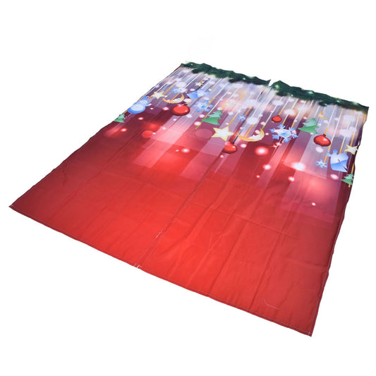 3D Digital Printing Christmas Curtain Individuality Creativity Blackout Curtain for Christmas Decoration170x V1294-YM0523-3117210203212