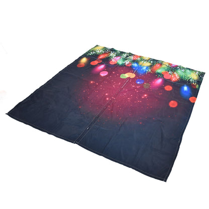 3D Digital Printing Curtains Personalized Christmas Printing 90g Waterproof Cloth Blackout Curtains170x200cm V1294-YM0523-3117210203712