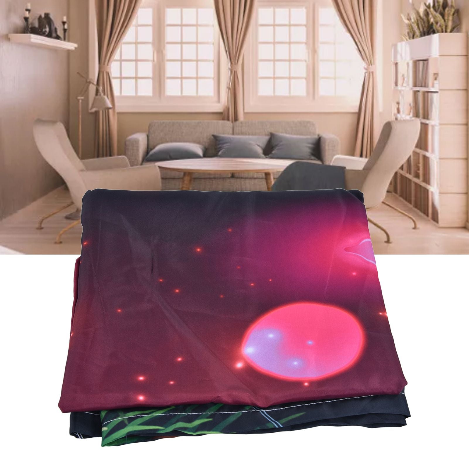 3D Digital Printing Curtains Personalized Christmas Printing 90g Waterproof Cloth Blackout Curtains170x200cm V1294-YM0523-3117210203712