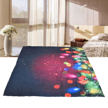 3D Digital Printing Curtains Personalized Christmas Printing 90g Waterproof Cloth Blackout Curtains170x200cm V1294-YM0523-3117210203712