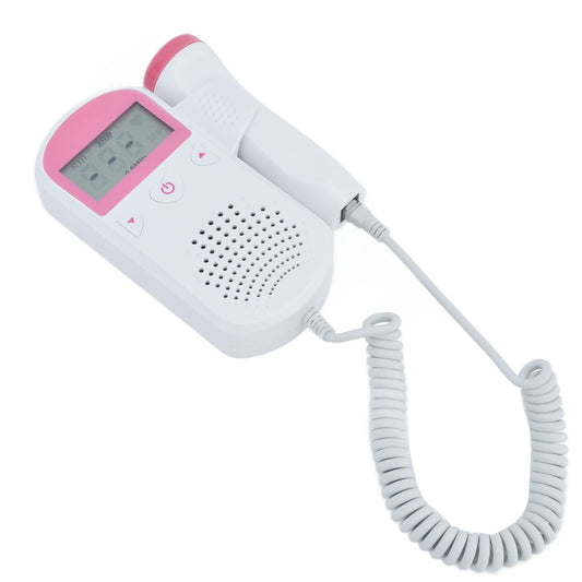 Fetal Doppler Heart Rata Monitor Portable Pregnancy Baby Heart Rate Monitor with LCD Display for Home V1294-YM0523-3117210203911