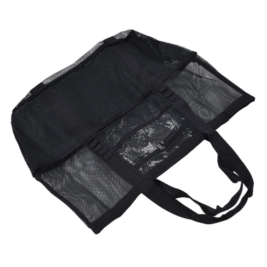 Beach Bags Mesh Oxford Cloth Oversized Storage Tote Bags for Beach Picnic Barbecue Camping V1294-YM0523-3117210204811