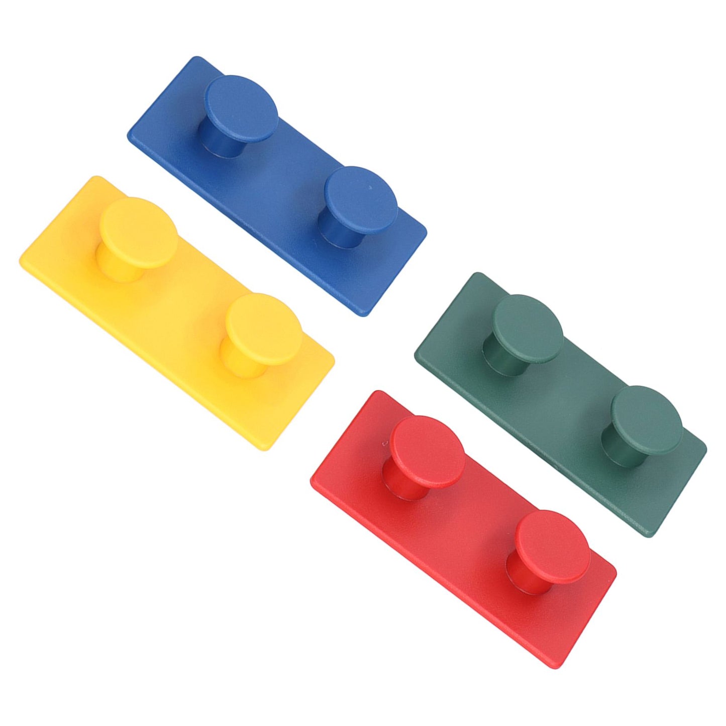 4Pcs ABS Wall Hooks Self Adhesive Clothes Coat Hook Storage Organization for Entryway Bedroom Bathroom V1294-YM0523-3117210205411
