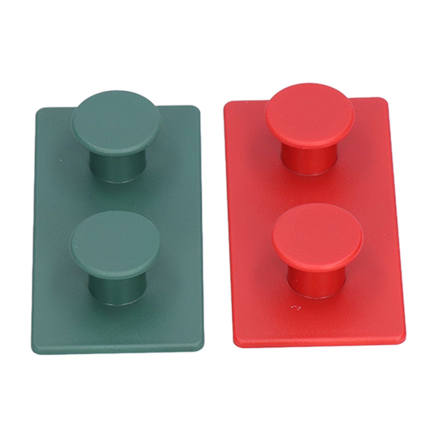 4Pcs ABS Wall Hooks Self Adhesive Clothes Coat Hook Storage Organization for Entryway Bedroom Bathroom V1294-YM0523-3117210205411