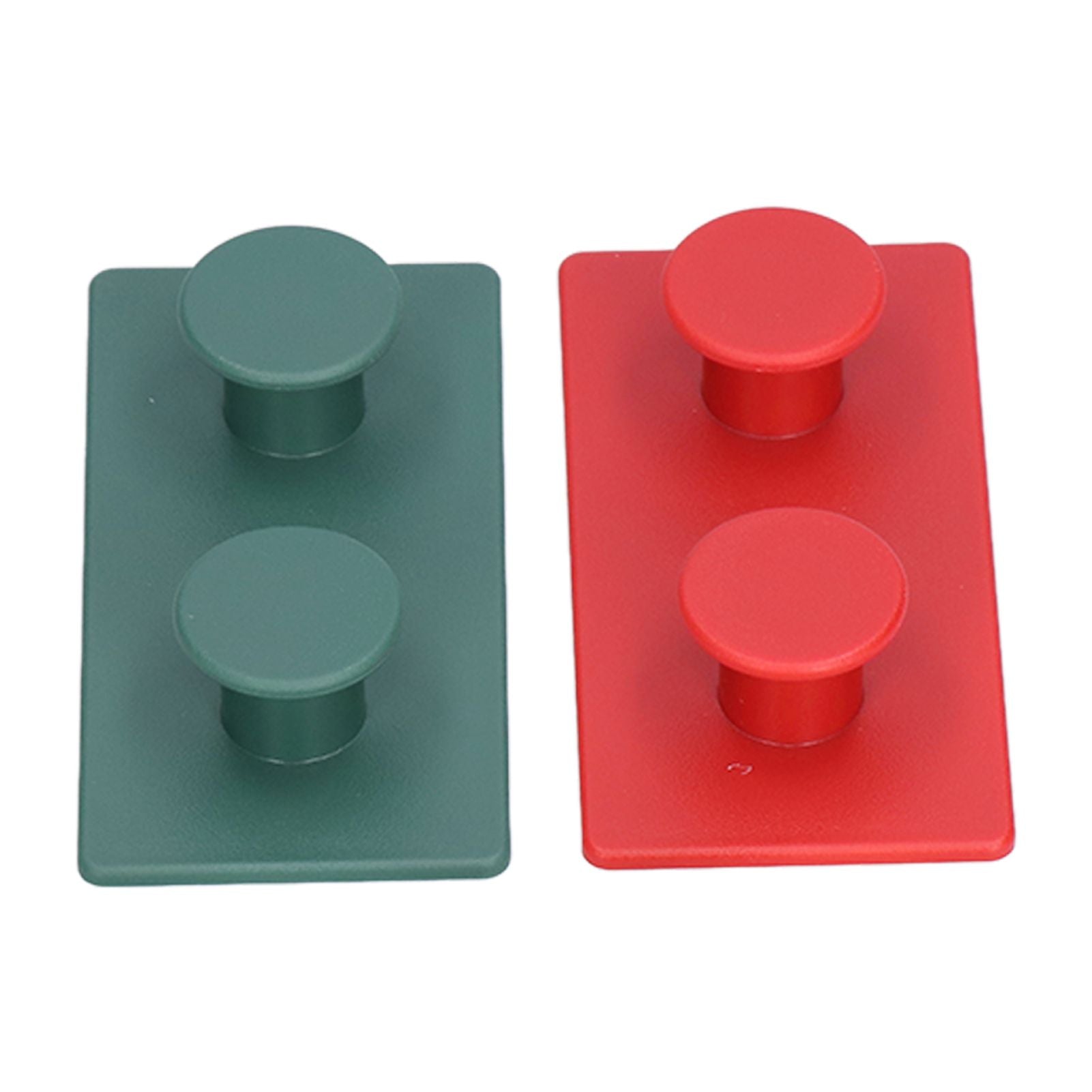4Pcs ABS Wall Hooks Self Adhesive Clothes Coat Hook Storage Organization for Entryway Bedroom Bathroom V1294-YM0523-3117210205411