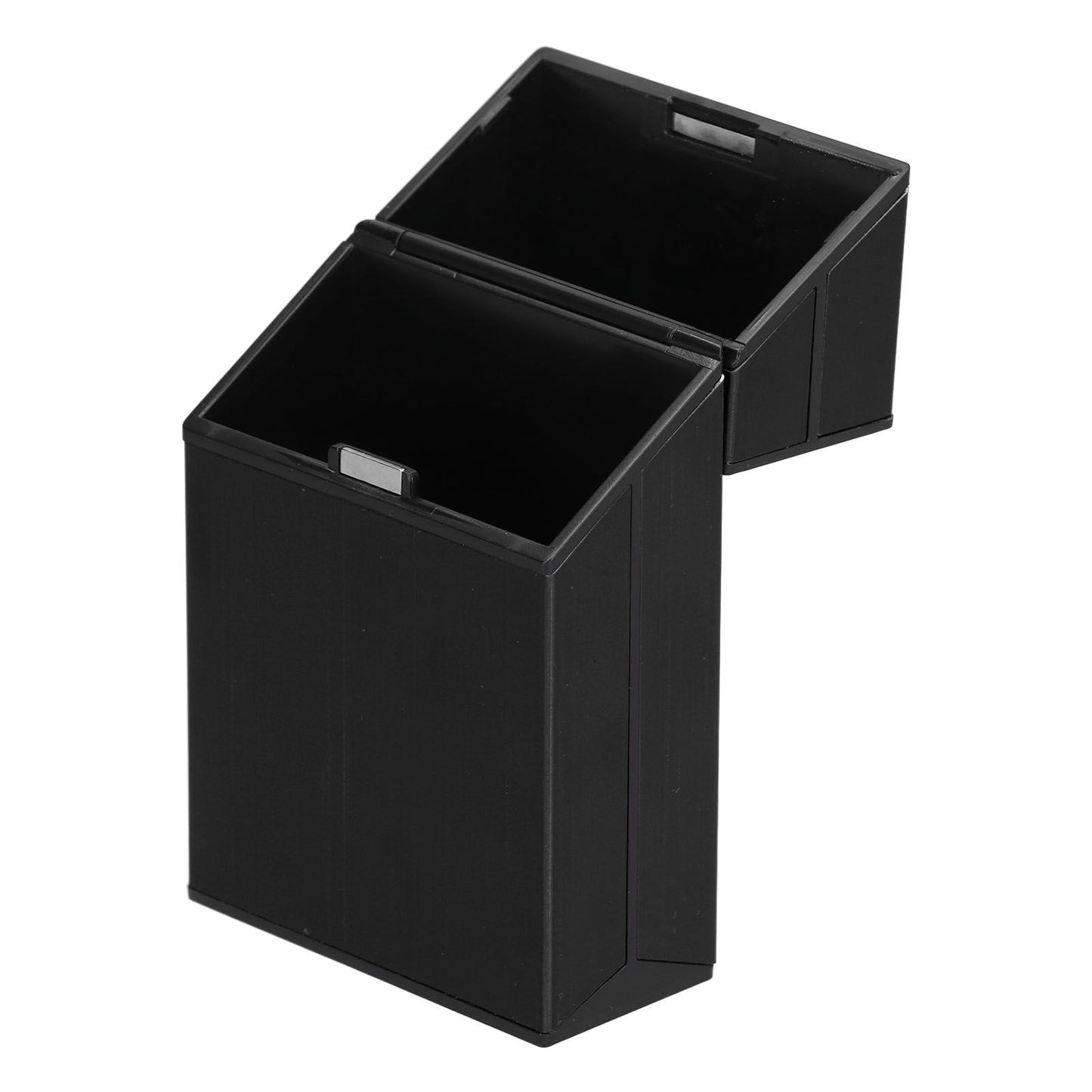 Cigarette Case Aluminium Alloy Fashionable Glossy Exquisite Texture Cigarette HolderBlack V1294-YM0523-3117210205911