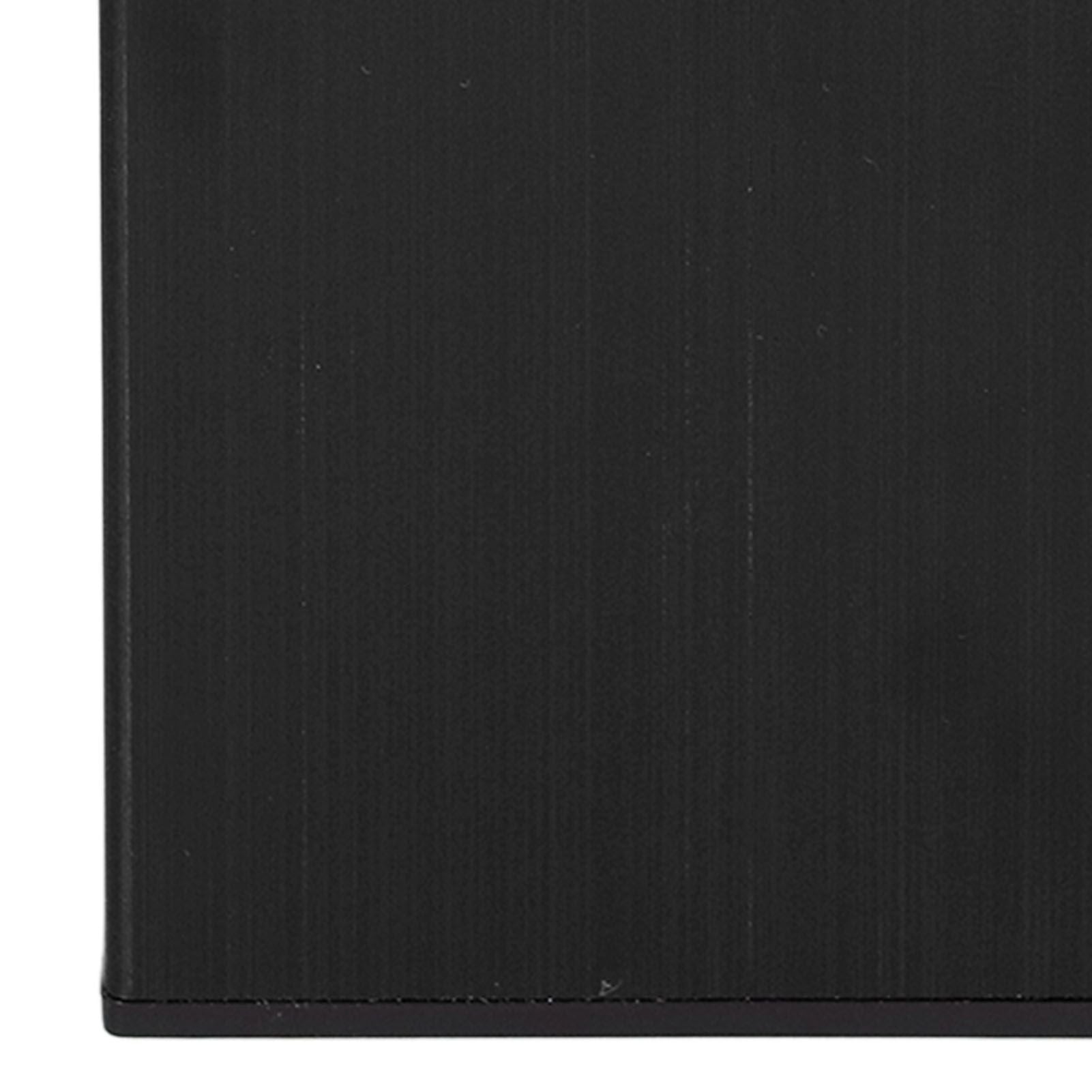 Cigarette Case Aluminium Alloy Fashionable Glossy Exquisite Texture Cigarette HolderBlack V1294-YM0523-3117210205911