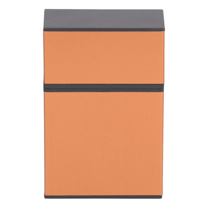 Cigarette Case Aluminium Alloy Fashionable Glossy Exquisite Texture Cigarette HolderGold V1294-YM0523-3117210205913