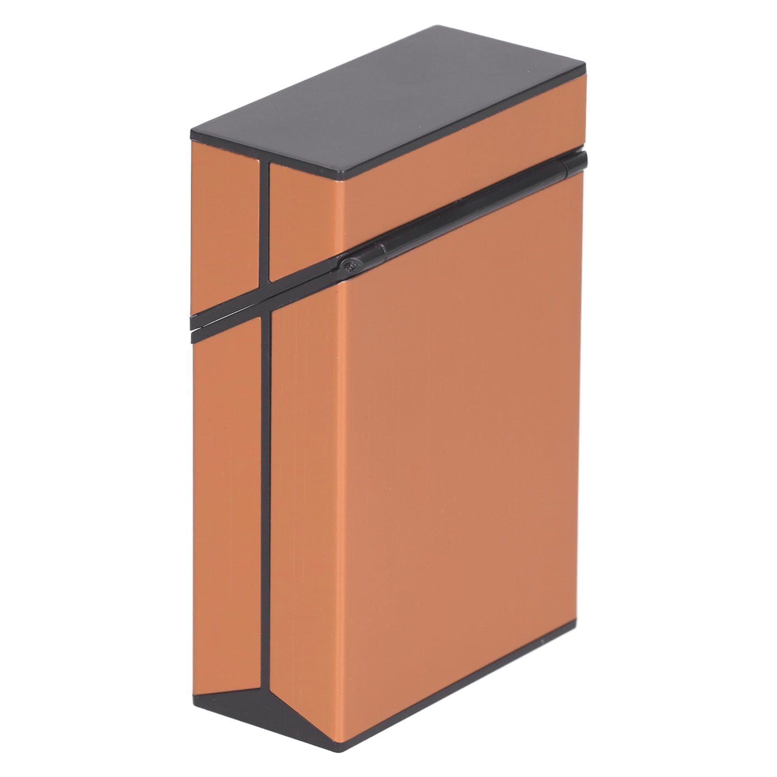Cigarette Case Aluminium Alloy Fashionable Glossy Exquisite Texture Cigarette HolderGold V1294-YM0523-3117210205913