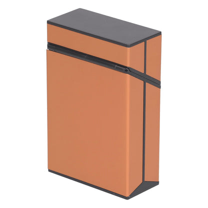 Cigarette Case Aluminium Alloy Fashionable Glossy Exquisite Texture Cigarette HolderGold V1294-YM0523-3117210205913