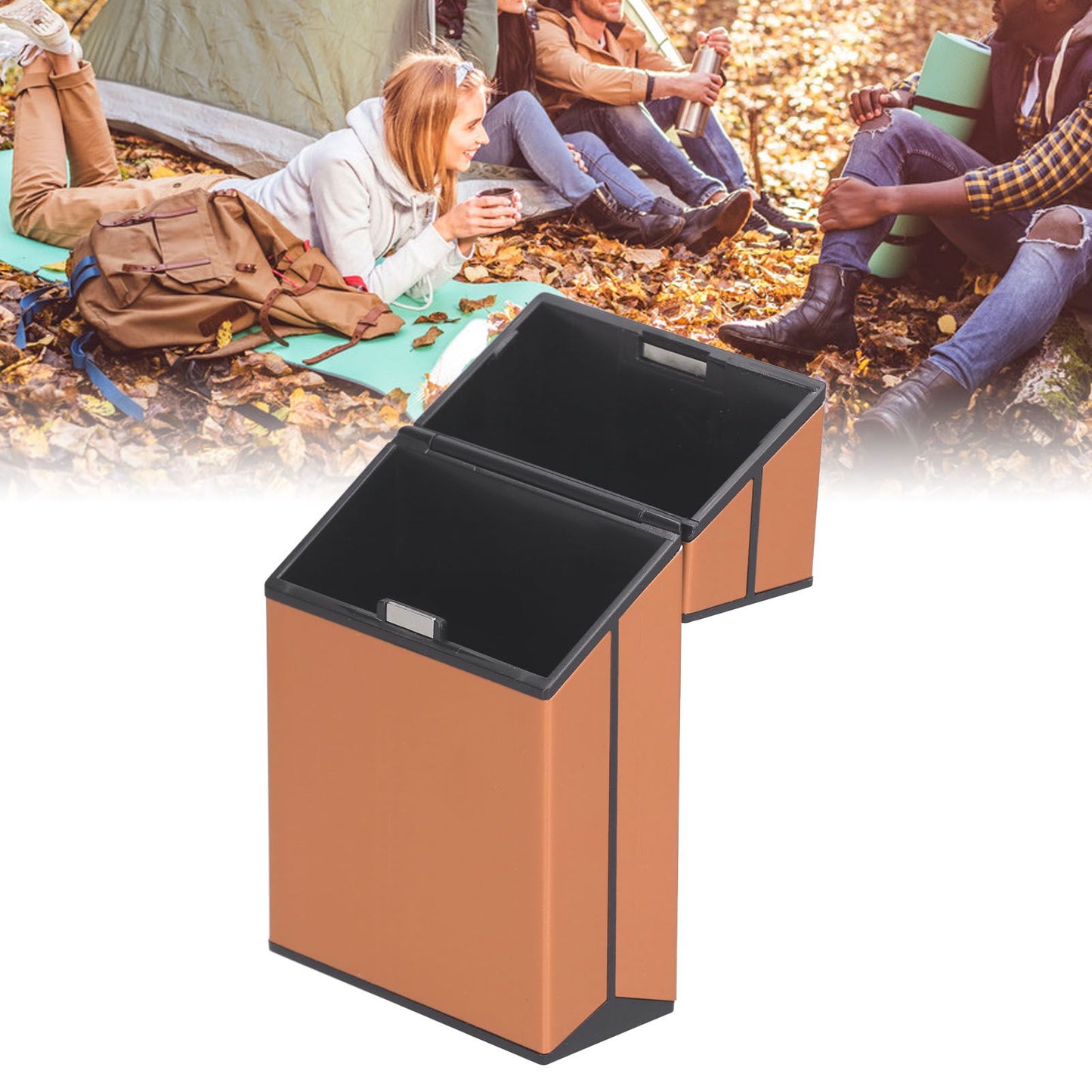 Cigarette Case Aluminium Alloy Fashionable Glossy Exquisite Texture Cigarette HolderGold V1294-YM0523-3117210205913
