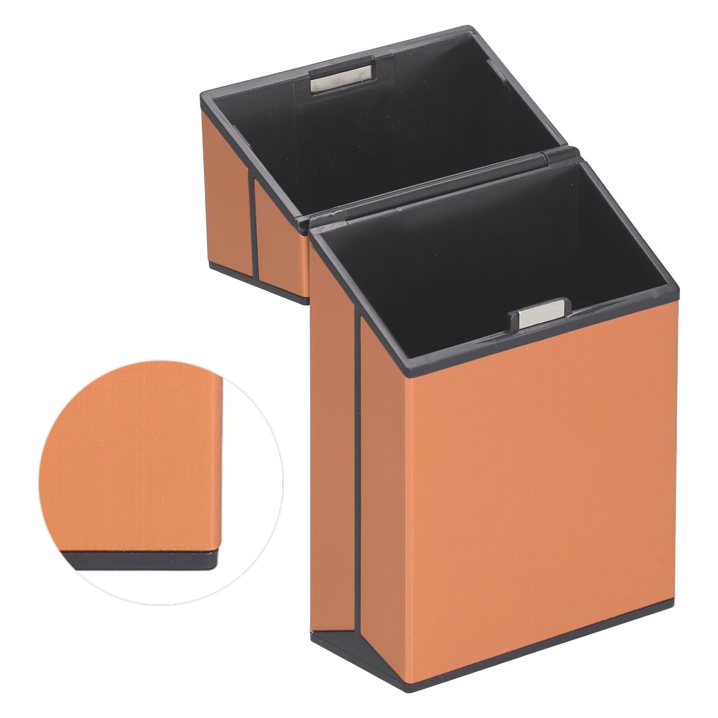 Cigarette Case Aluminium Alloy Fashionable Glossy Exquisite Texture Cigarette HolderGold V1294-YM0523-3117210205913