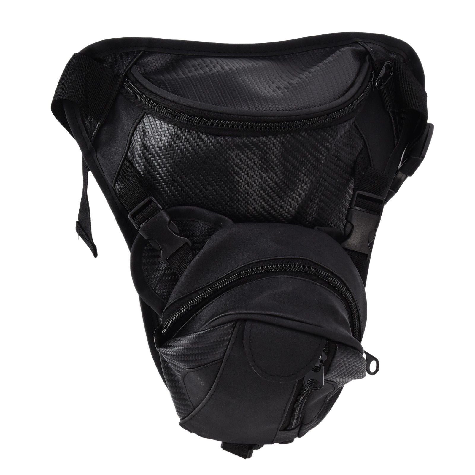 Men Leather Thigh Bag Multifunctional Drop Leg Bag Thigh Satchel for Bicycle Travel Hiking V1294-YM0523-3117210206211