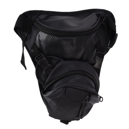 Men Leather Thigh Bag Multifunctional Drop Leg Bag Thigh Satchel for Bicycle Travel Hiking V1294-YM0523-3117210206211