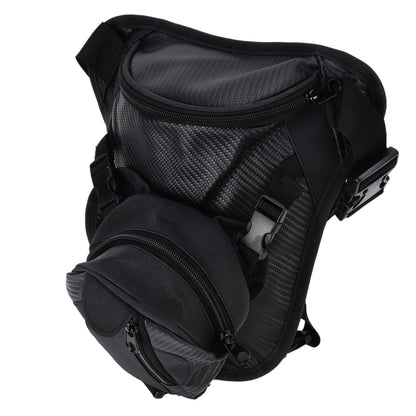 Men Leather Thigh Bag Multifunctional Drop Leg Bag Thigh Satchel for Bicycle Travel Hiking V1294-YM0523-3117210206211