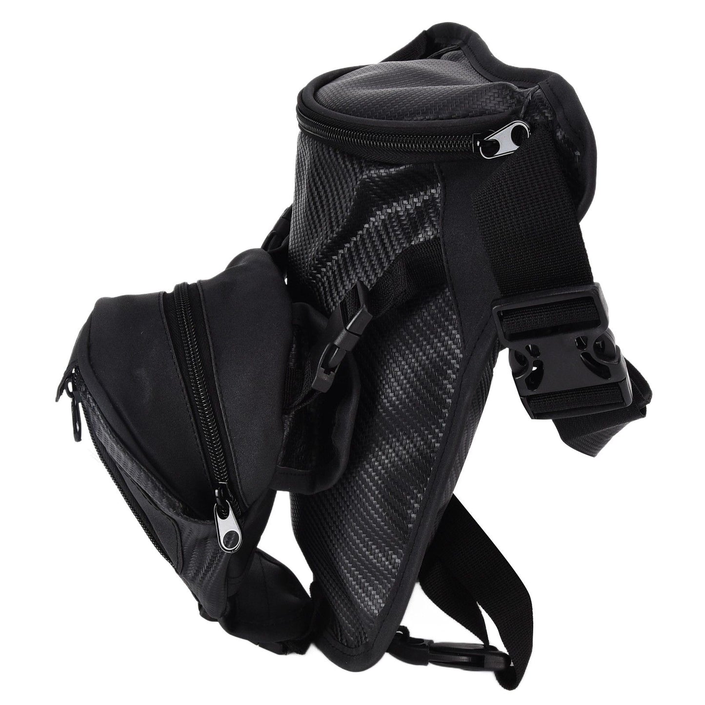 Men Leather Thigh Bag Multifunctional Drop Leg Bag Thigh Satchel for Bicycle Travel Hiking V1294-YM0523-3117210206211
