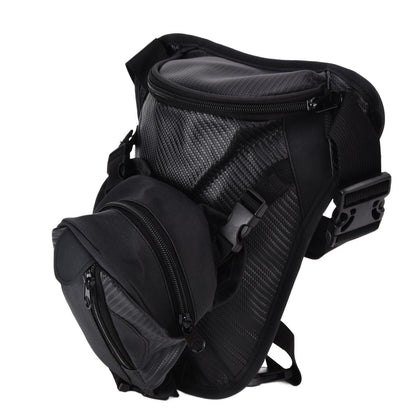 Men Leather Thigh Bag Multifunctional Drop Leg Bag Thigh Satchel for Bicycle Travel Hiking V1294-YM0523-3117210206211