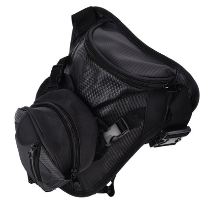 Men Leather Thigh Bag Multifunctional Drop Leg Bag Thigh Satchel for Bicycle Travel Hiking V1294-YM0523-3117210206211