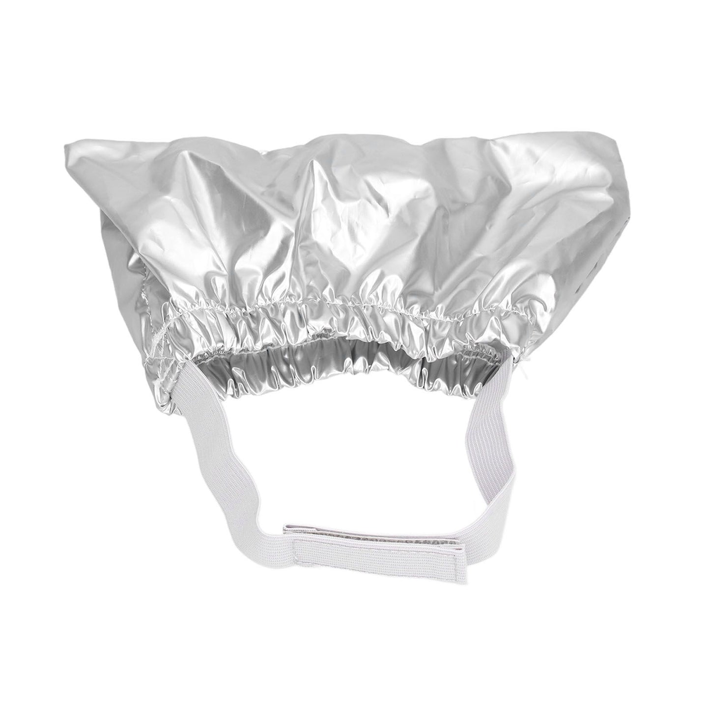 Cat Bathing Hat Waterproof Anti Ear Adjustable Breathable Polyester Pet Shower Hat for DogsSilver M V1294-YM0523-3117210206411