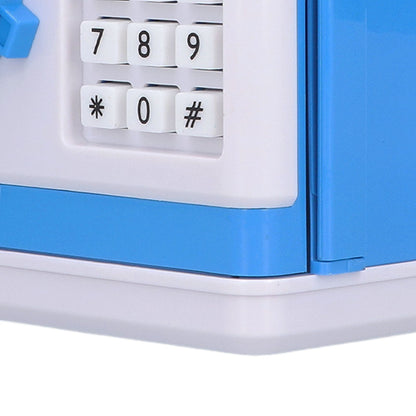 Electronic Money Saving Box ATM Password Cash Money Bank Security Lock Box for Children KidBlue V1294-YM0523-3117210207211