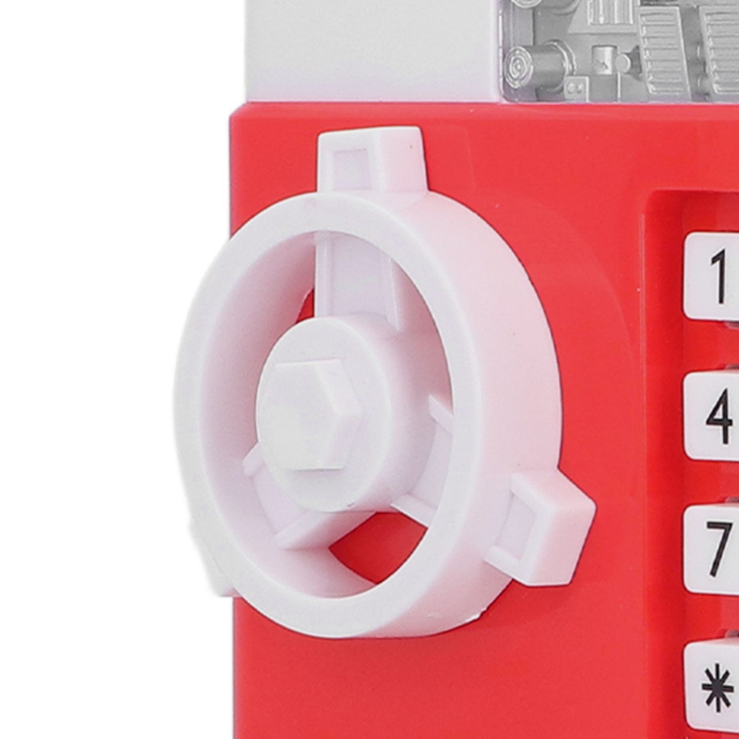 Electronic Money Saving Box ATM Password Cash Money Bank Security Lock Box for Children KidRed V1294-YM0523-3117210207212