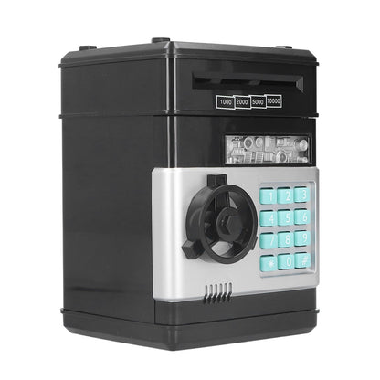 Electronic ATM Saving Box Cash Coins Save Banks Piggy Bank Can Auto Scroll Paper Money V1294-YM0523-3117210207311