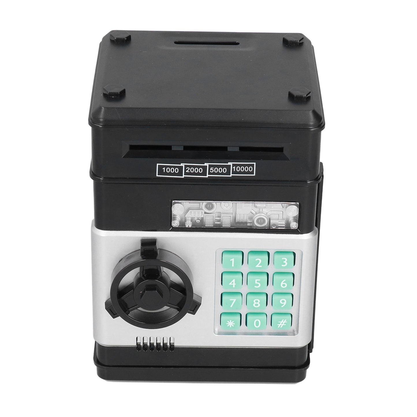 Electronic ATM Saving Box Cash Coins Save Banks Piggy Bank Can Auto Scroll Paper Money V1294-YM0523-3117210207311