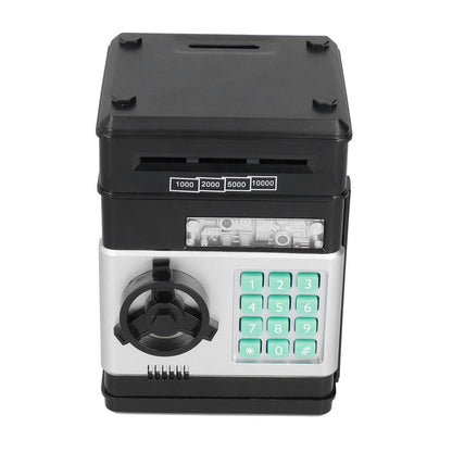 Electronic ATM Saving Box Cash Coins Save Banks Piggy Bank Can Auto Scroll Paper Money V1294-YM0523-3117210207311