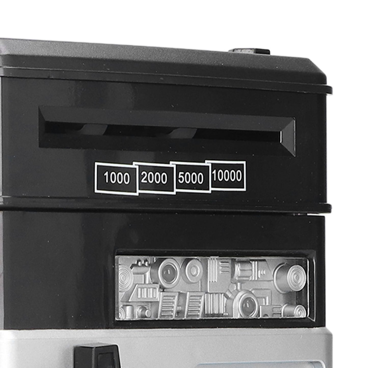 Electronic ATM Saving Box Cash Coins Save Banks Piggy Bank Can Auto Scroll Paper Money V1294-YM0523-3117210207311