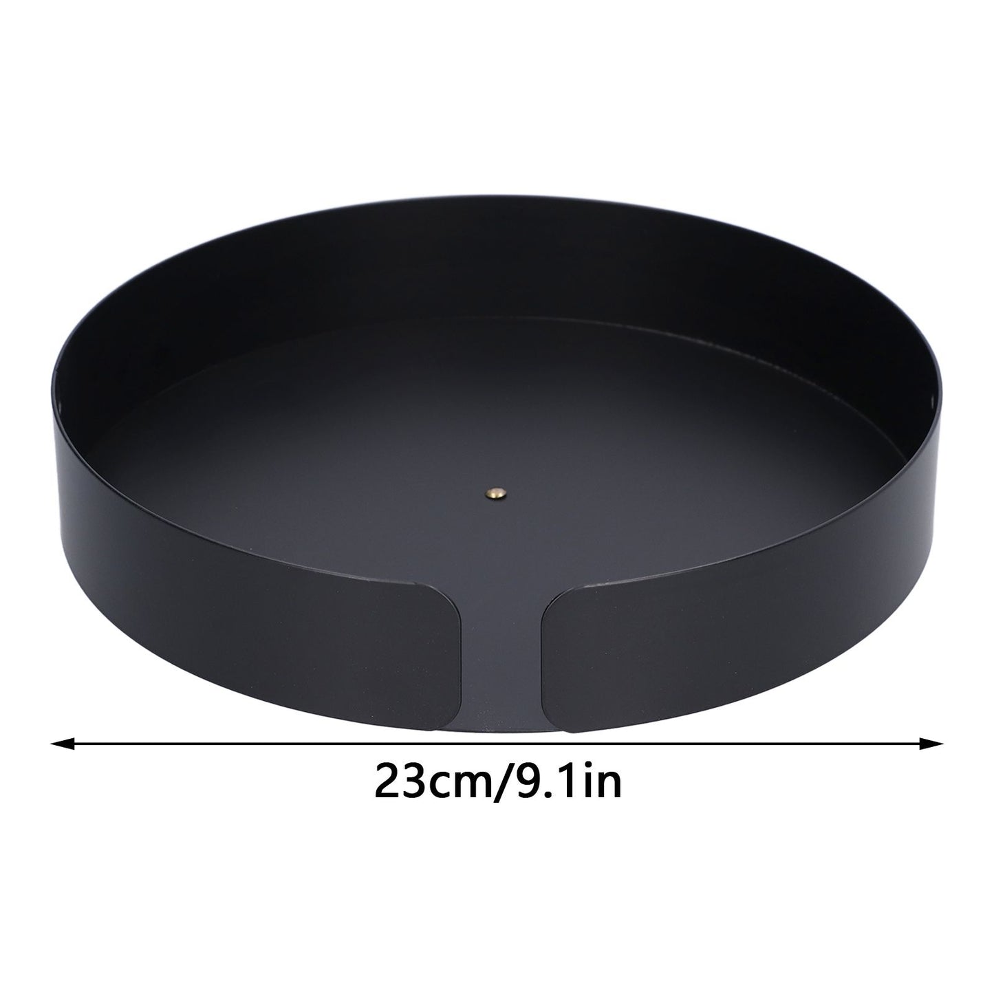 Turntable Organizer 360 degrees Rotatable Safe Reliable Small Compact Stainless Steel Storage Rack for V1294-YM0523-3117210208611
