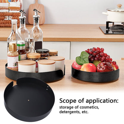 Turntable Organizer 360 degrees Rotatable Safe Reliable Small Compact Stainless Steel Storage Rack for V1294-YM0523-3117210208611