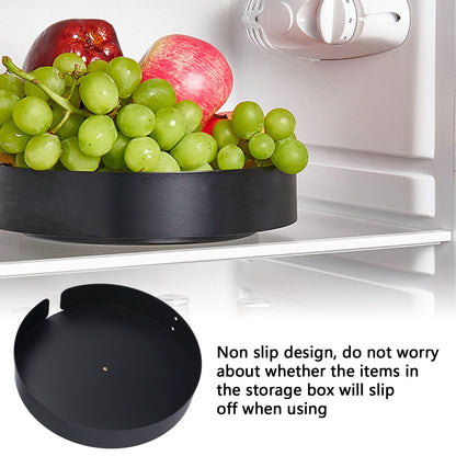 Turntable Organizer 360 degrees Rotatable Safe Reliable Small Compact Stainless Steel Storage Rack for V1294-YM0523-3117210208611