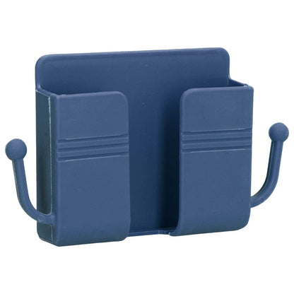 Wall Mounted Storage Box Multifunctional Phone Charging Wall Mount Holder for Bed Bathroom Kitchen OfficeBlue V1294-YM0523-3117210209312