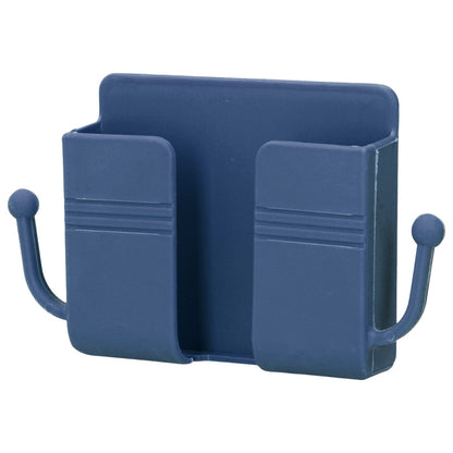 Wall Mounted Storage Box Multifunctional Phone Charging Wall Mount Holder for Bed Bathroom Kitchen OfficeBlue V1294-YM0523-3117210209312