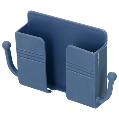 Wall Mounted Storage Box Multifunctional Phone Charging Wall Mount Holder for Bed Bathroom Kitchen OfficeBlue V1294-YM0523-3117210209312