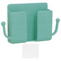 Wall Mounted Storage Box Multifunctional Phone Charging Wall Mount Holder for Bed Bathroom Kitchen OfficeGreen V1294-YM0523-3117210209313
